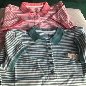 Two New Size Medium Talbots Polo Shirts